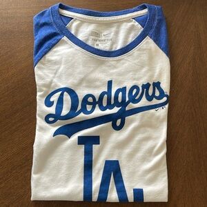 Dodgers 3/4 sleeves size L
